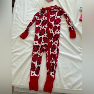 Little sleepies love bug zippie 12-18